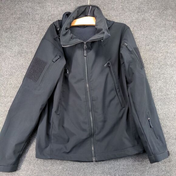 Condor Women's Summit Soft Shell Full Zip Jacket Blue M #602 Zipped Pockets - Picture 2 of 15